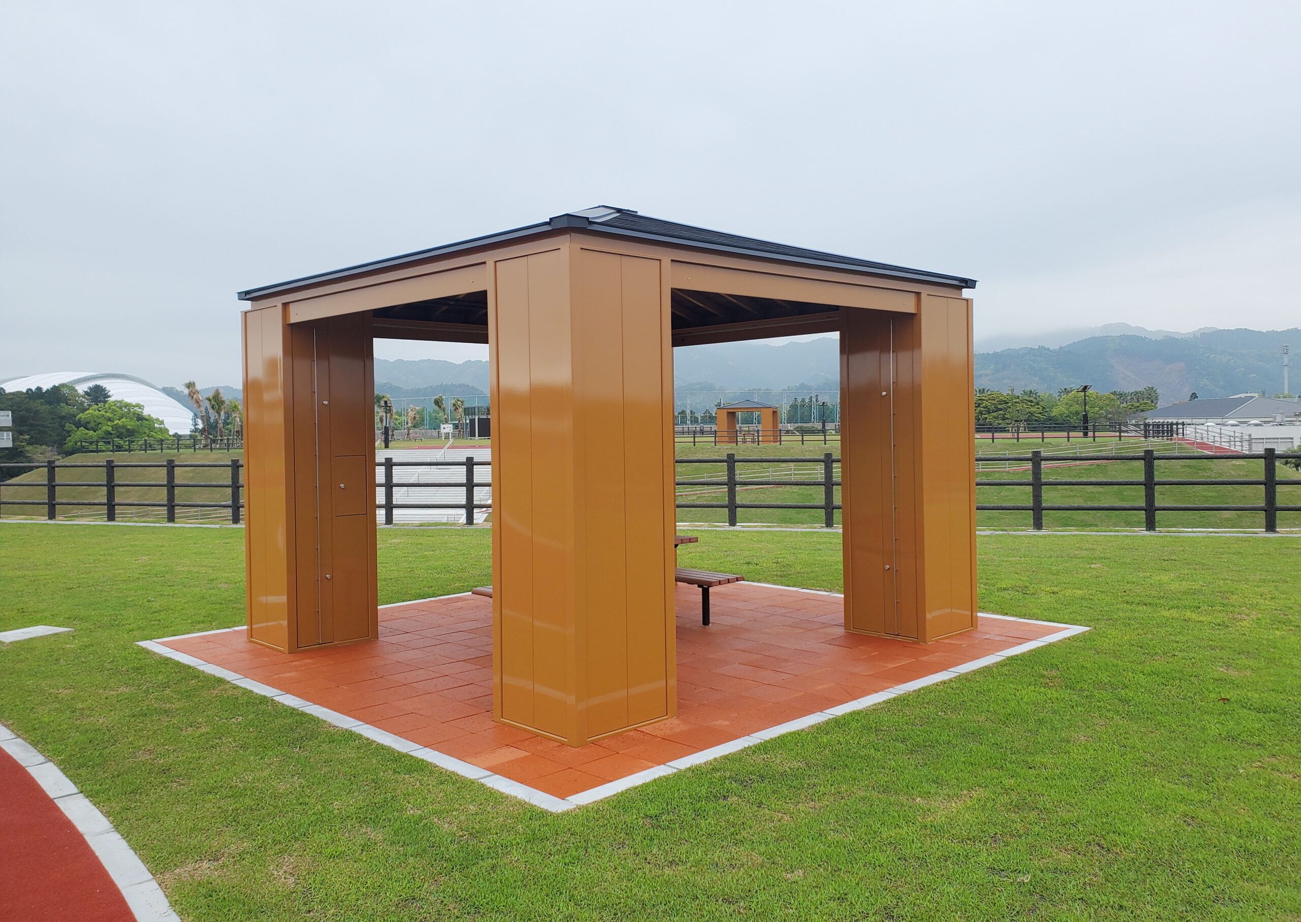 ひなた総合運動公園 防災シェルター